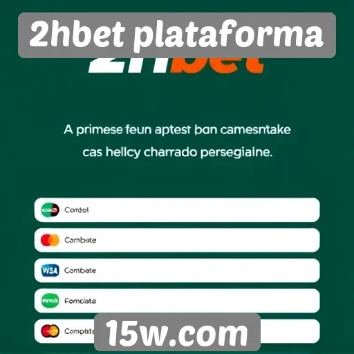 Opções de pagamento na 2hbet e suas vantagens